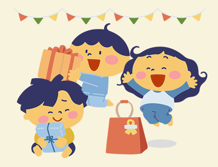 パーティー等の景品などに