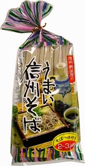 桝田屋 うまい信州そば（そばつゆ付き） 8入 信州そば うえだがし