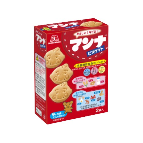 森永 マンナビスケット 86g 5箱入 クッキー ビスケット うえだがしドットコム は駄菓子の通販問屋です