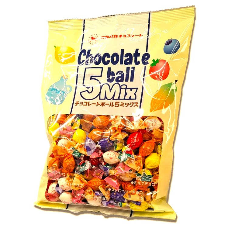 タカオカ チョコレートボール5ミックス 140g×12袋入【常温配送