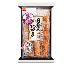 岩塚　田舎のおかき　まろやか醤油味9本×12袋　ケース販売