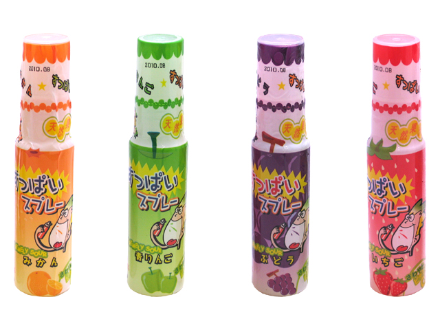 すっぱいスプレー サイダー味 15ml×24本 やおきん 駄菓子 お菓子 シロップキャンディ スプレーキャンディー フレーバー サイダー ぶどう コーラ  夏 爽快感 スプレーのお菓子