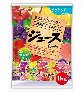 扇雀　まるごと果実ジュースキャンデー　1キロ【約255粒】