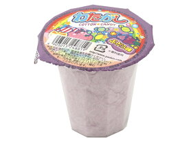 やおきん カップわたがし ぶどう味 12個入 わたがし うえだがしドット