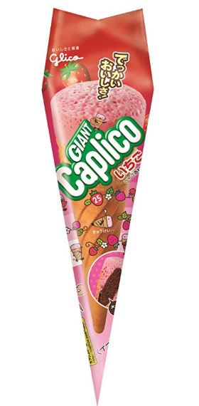 グリコ ジャイアントカプリコ いちご １０入 チョコレート うえだがしドットコム は駄菓子の通販問屋です