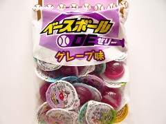 うえだがしドットコムゼリー ドリンク片山食品 ベースボールdeゼリー グレープ味 30個 おまけ3個入 駄菓子 うえだがしドットコムゼリー ドリンク片山食品 ベースボールdeゼリー グレープ味 30個 おまけ3個入 駄菓子