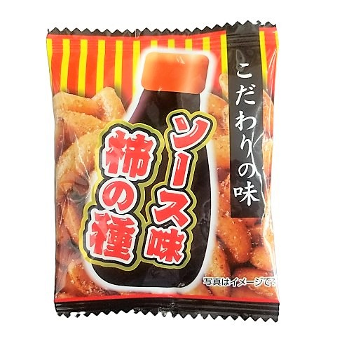 タクマ食品　柿の種ソース味　5ｇ×50袋入　駄菓子スナック