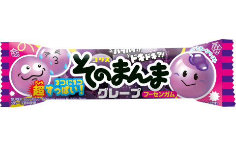 コリス 新そのまんまグレープ 20入 ケース販売 駄菓子ガム
