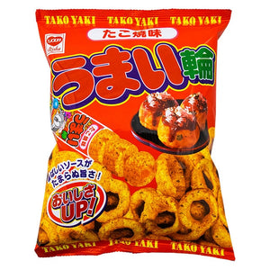 ●大袋　うまい輪　たこ焼味　75g　12入　リスカ